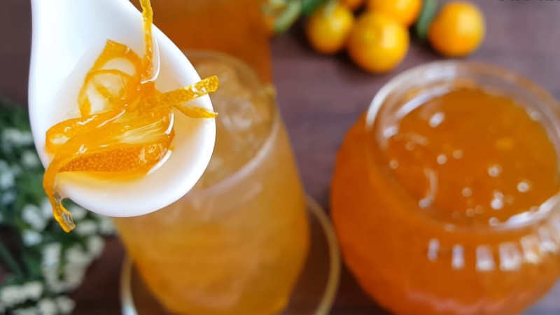 How to make sweet and sour kumquat jam, not bitter