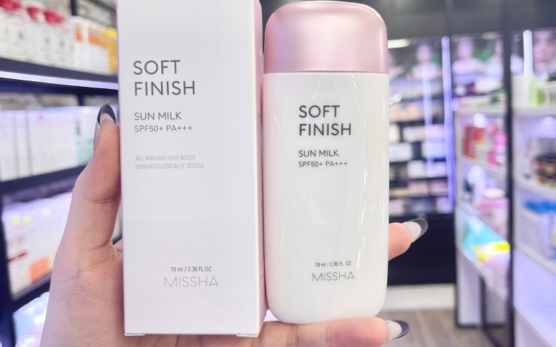 Missha All- Around Safe Block Soft Finish Milk SPF 50+/ PA+++