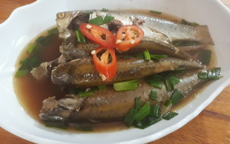 cá đối kho lạt