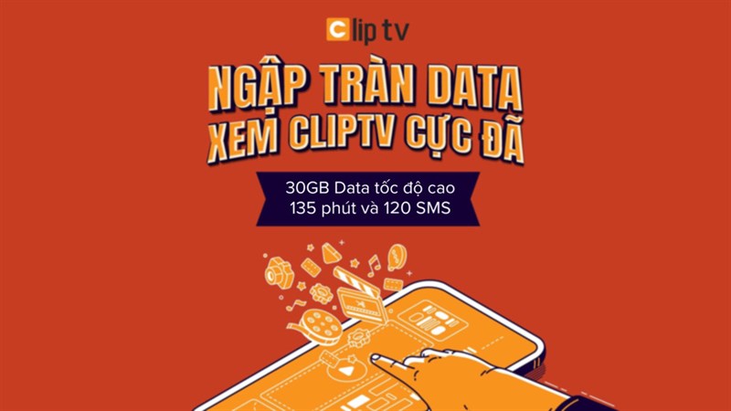 Cách đăng ký combo Data và truyền hình 