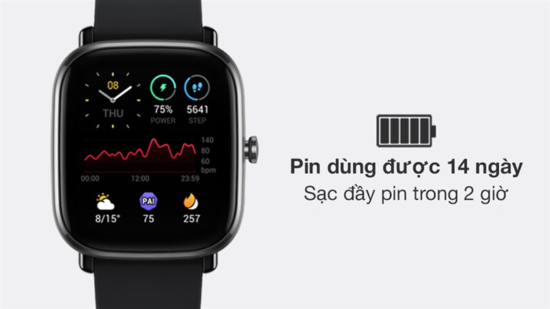 Sạc 2 giờ là có thể dùng hơn 10 ngày rồi đó