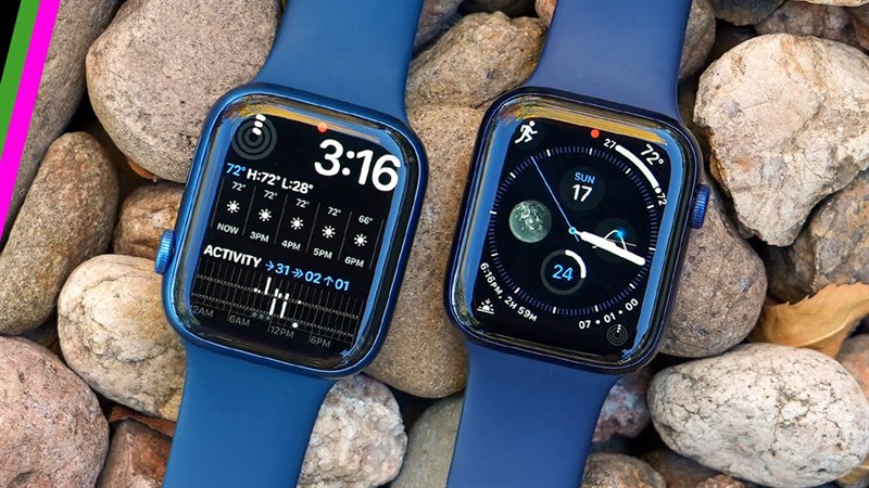 Apple Watch Series 7 có thiết kế sang trọng với màu xanh dương