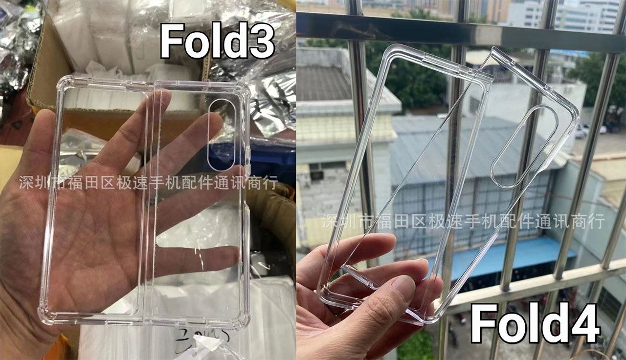Ốp lưng của Galaxy Z Fold3 và Ốp lưng của Galaxy Z Fold4