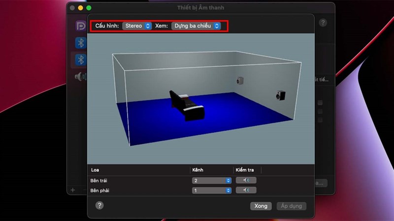 cách điều chỉnh âm thanh loa ngoài trên MacBook
