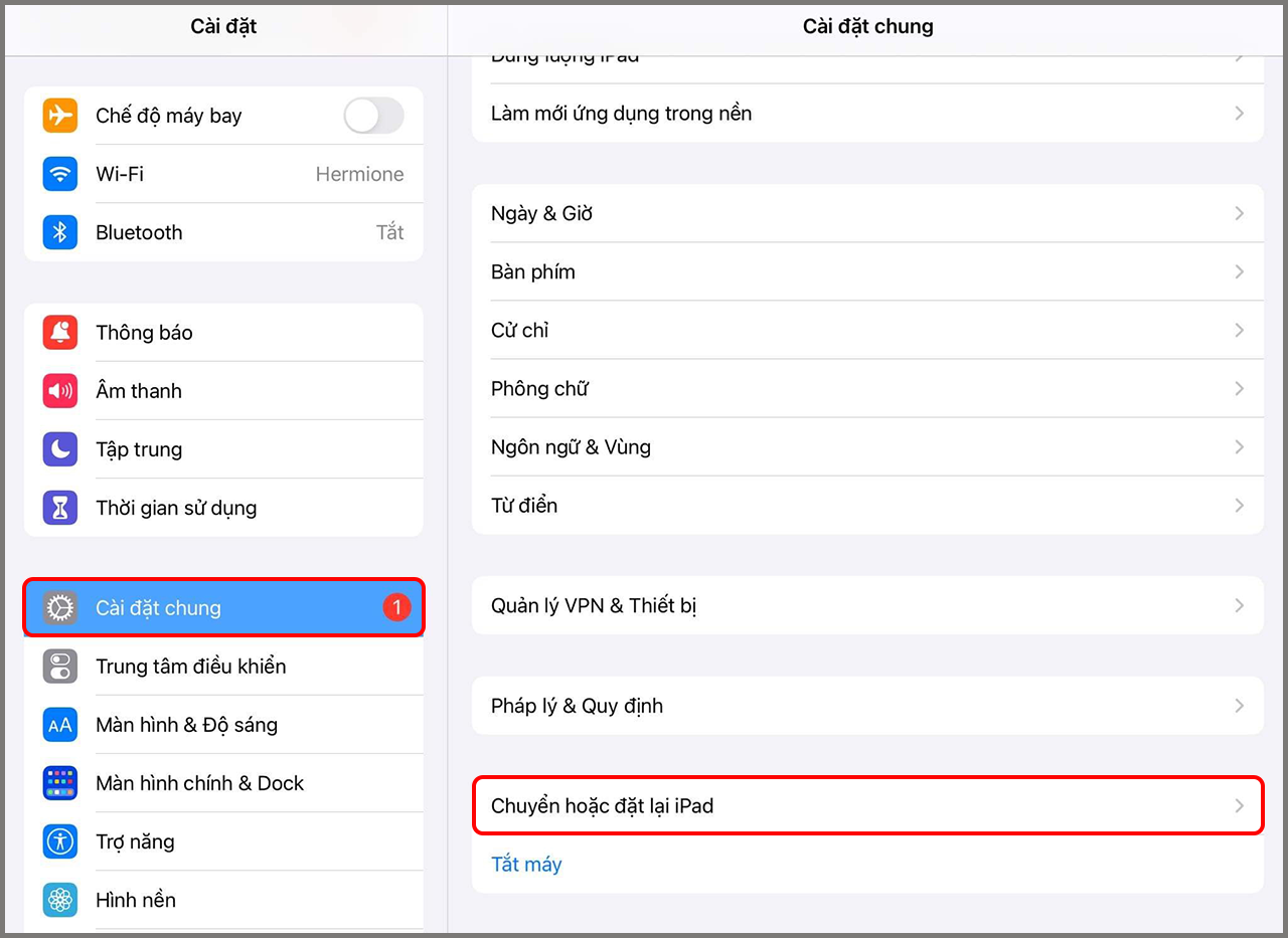 iPad không vào được WiFi iPad không vào được WiFi