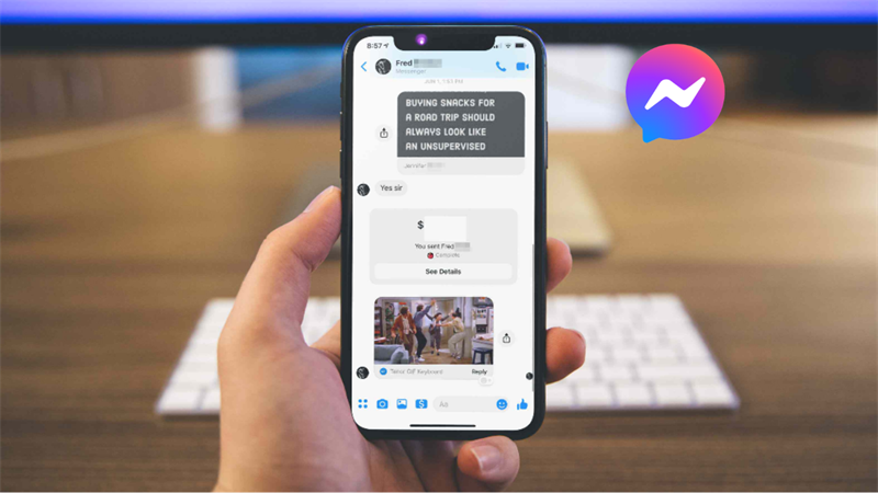 Cách viết nhanh tin nhắn trên Messenger với điện thoại iPhone