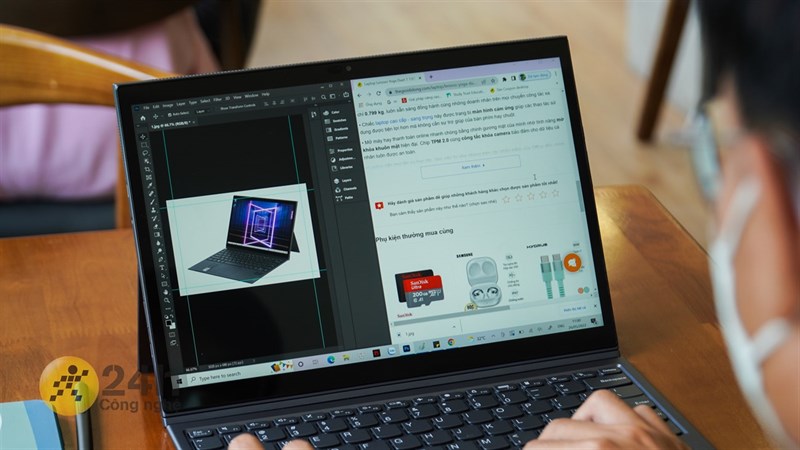 Lenovo Yoga Duet 7 13ITL6 còn được trang bị 16 GB RAM, con số thoải mái để bạn có thể thực hiện đa nhiệm nhiều tác vụ mượt mà. Lenovo Yoga Duet 7 13ITL6 còn được trang bị 16 GB RAM, con số thoải mái để bạn có thể thực hiện đa nhiệm nhiều tác vụ mượt mà.