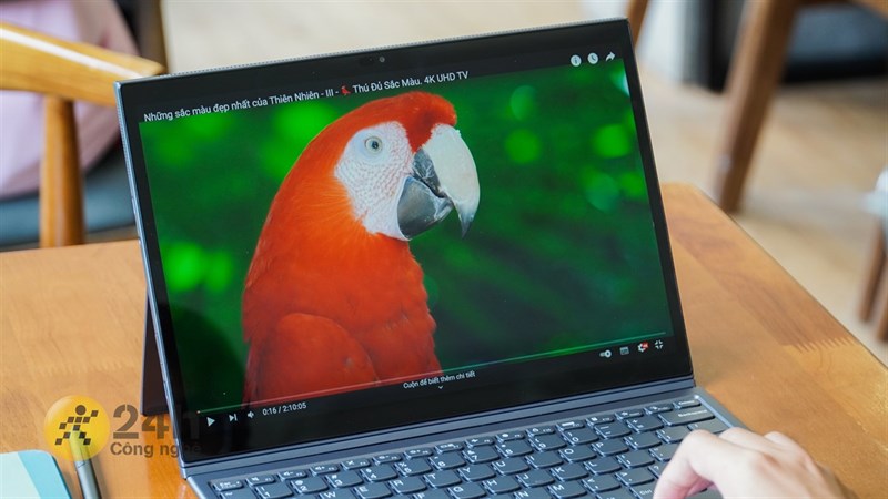 Điểm mình đánh giá cao nhất ở màn hình của Lenovo Yoga Duet 7 13ITL6 chính là độ phân giải. Điểm mình đánh giá cao nhất ở màn hình của Lenovo Yoga Duet 7 13ITL6 chính là độ phân giải.