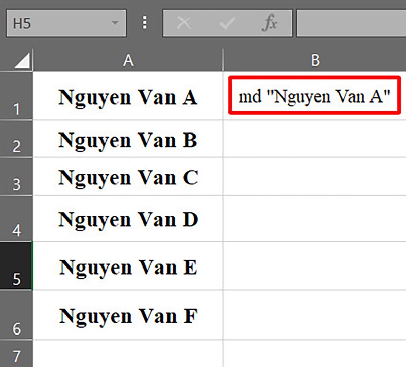 Cách tạo hàng loạt folder từ danh sách có sẵn Tạo Folder theo danh sách Excel
