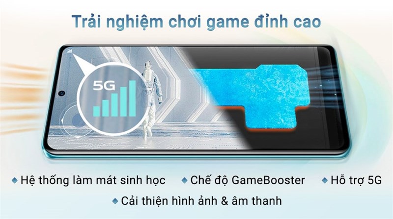 Chiến game đỉnh cao trên Vivo V25 Pro 5G