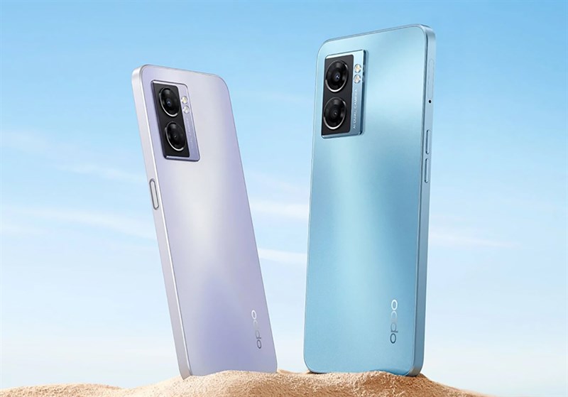 Hình ảnh OPPO A57 5G với 2 phiên bản màu sắc