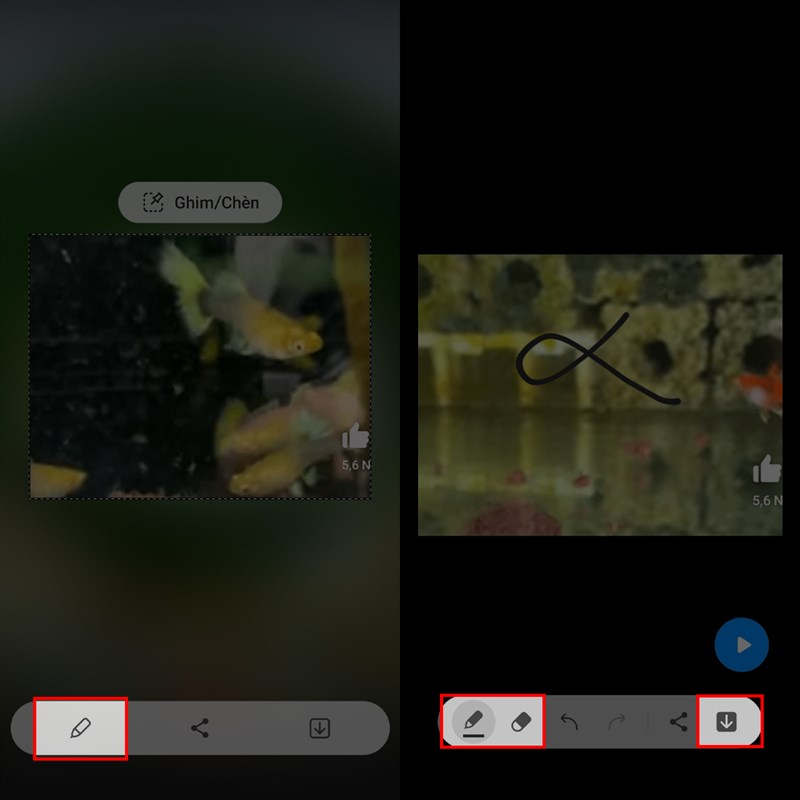 Cách tạo GIF từ video trên điện thoại Samsung