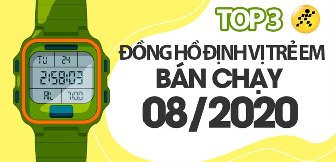 Top 3 đồng hồ định vị trẻ em bán chạy nhất tháng 05/2022 tại Điện máy XANH
