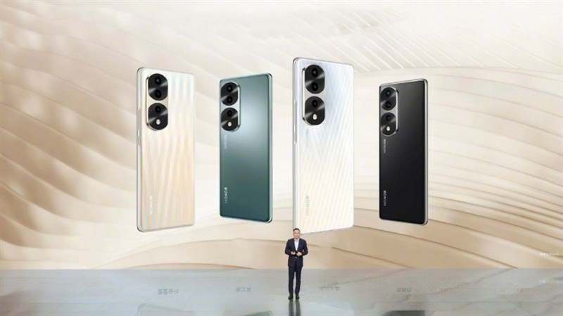 Honor 70 Pro, Honor 70 Pro+ ra mắt: Màn hình OLED 120Hz, Dimensity 9100