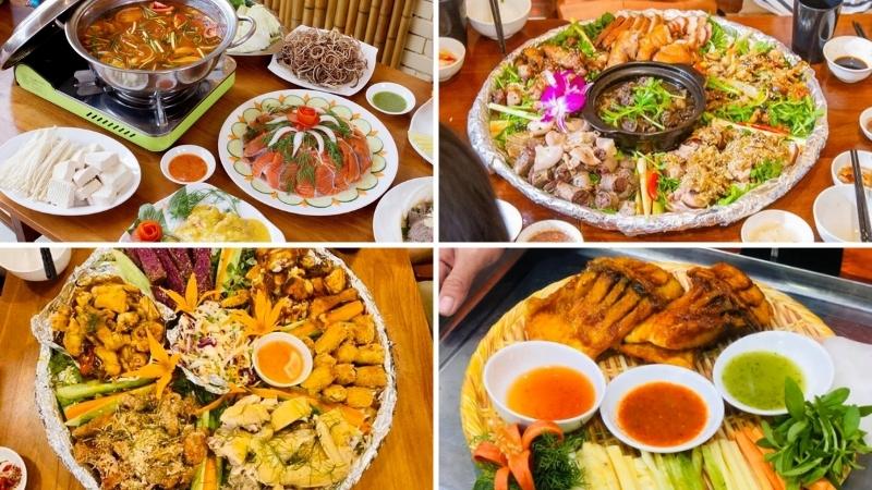Một số món ăn ngon tại nhà hàng Hải Lâm