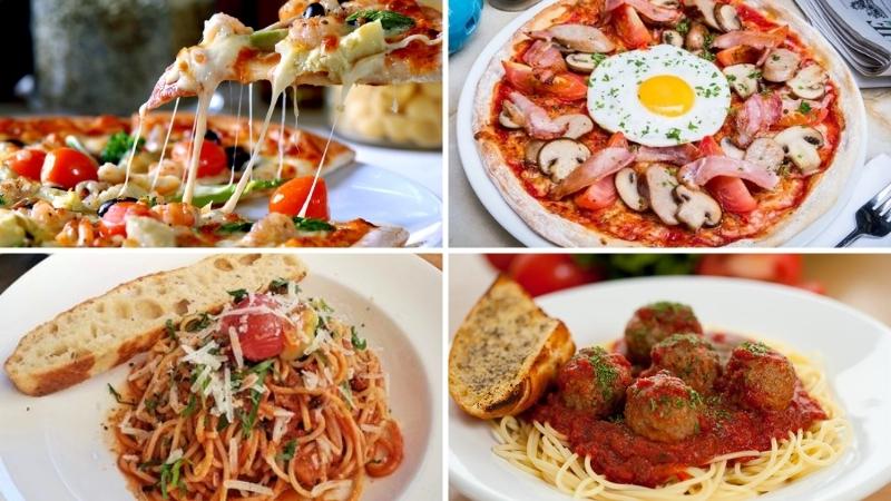 Một số món ăn hấp dẫn tại Delta Italian Restaurant