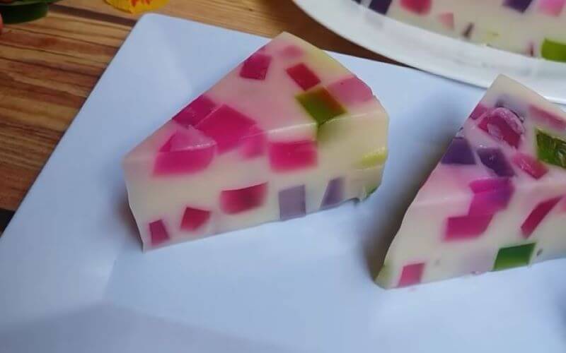 How to make colorful jelly is both delicious and beautiful