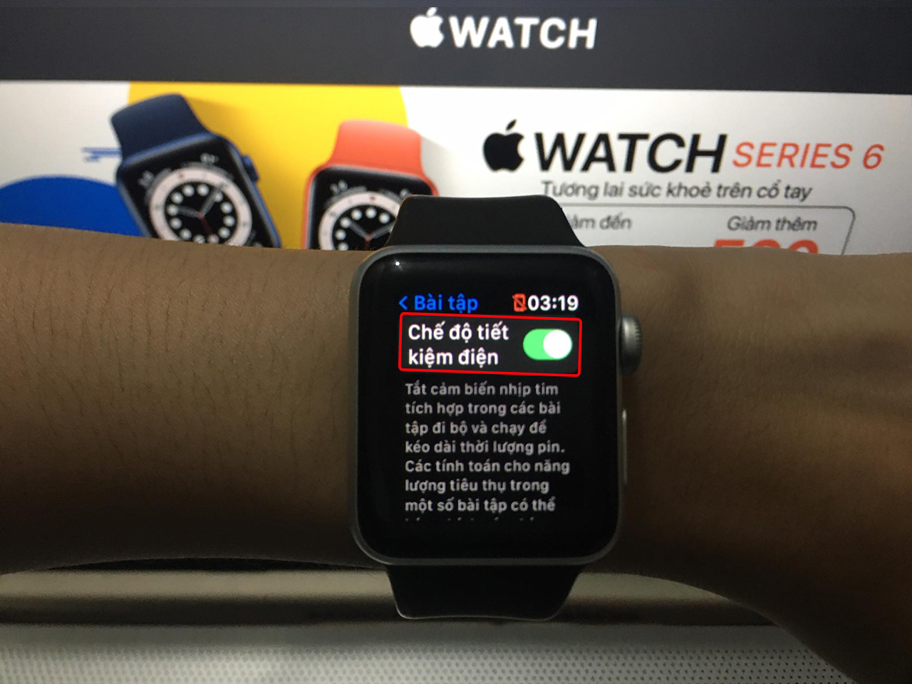 Cách tiết kiệm Pin Apple Watch