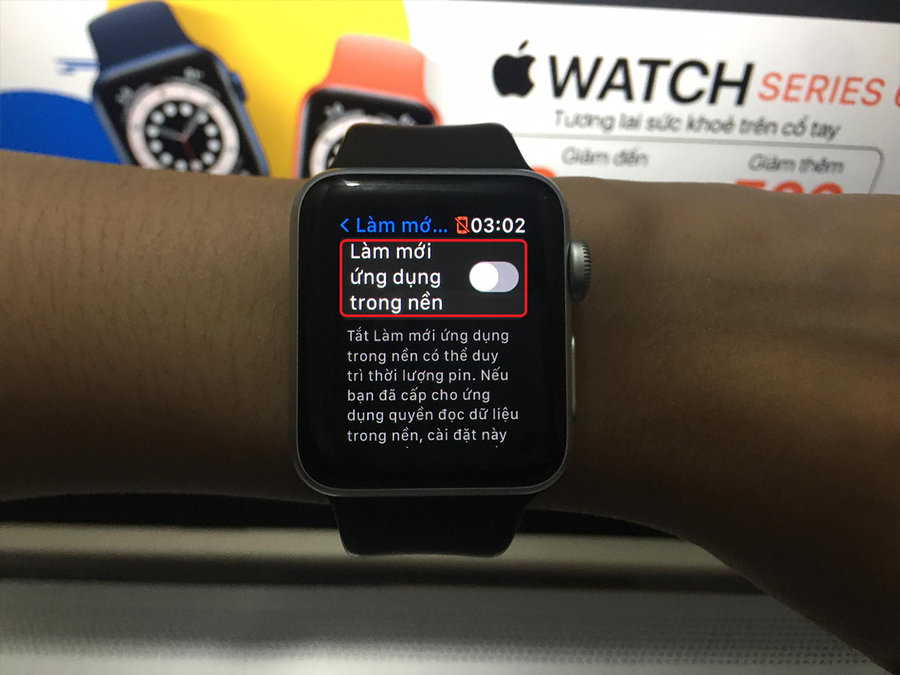 Cách tiết kiệm Pin Apple Watch