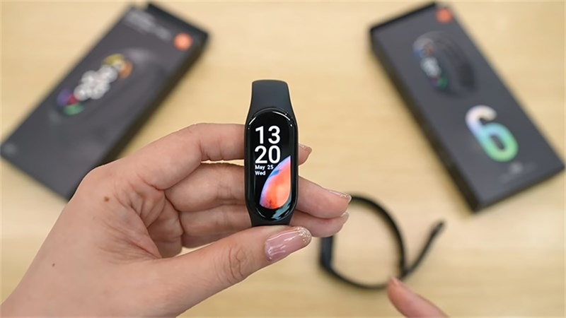 Ảnh cận cảnh mặt trước Xiaomi Band 7