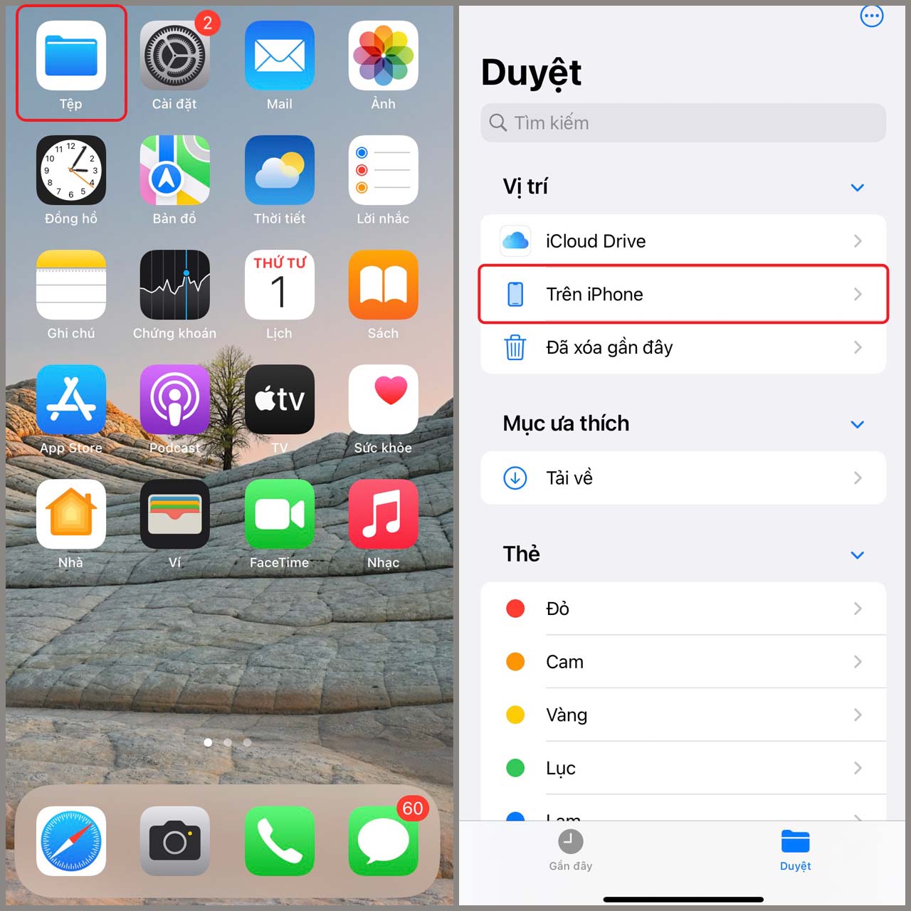 Cách tải file bằng Shortcuts trên iPhone