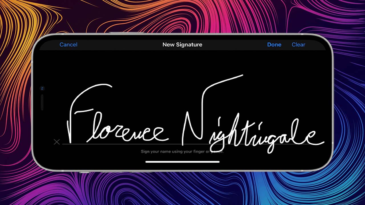 Cách tạo chữ ký cá nhân trên iPhone đơn giản và tiện hơn bạn nghĩ đấy!