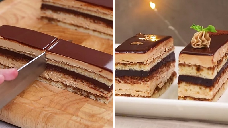 How to make greasy, soft and delicious opera cake