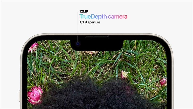 Camera trước của iPhone 14 cũng nhận được nhiều sự nâng cấp với ống kính True Deep mới. Camera trước của iPhone 14 cũng nhận được nhiều sự nâng cấp với ống kính True Deep mới.