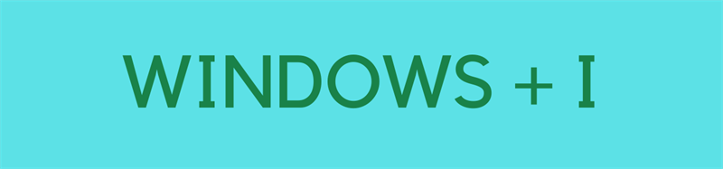 Nhấn tổ hợp phím Windows + I để Setting lên.