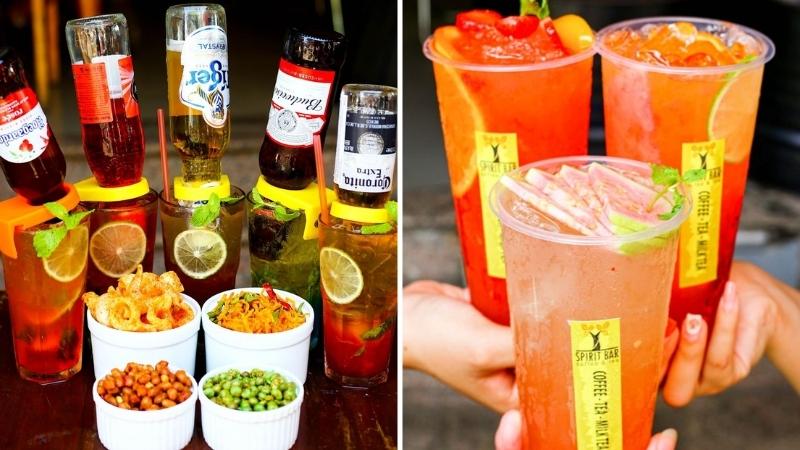 Các món nước đa dạng tại SPirit Bar