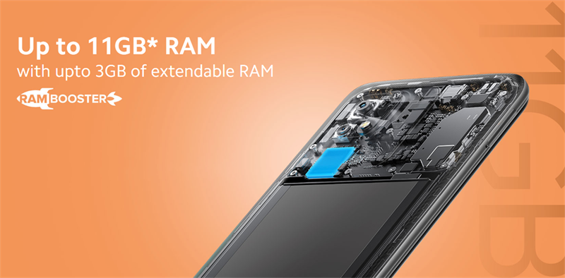 Redmi 11 Power sẽ được trang bị tính năng RAM ảo (ảnh minh họa: Redmi 10 Power). Nguồn: Xiaomi.