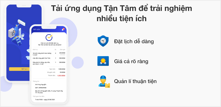 Tải ứng dụng Tận Tâm