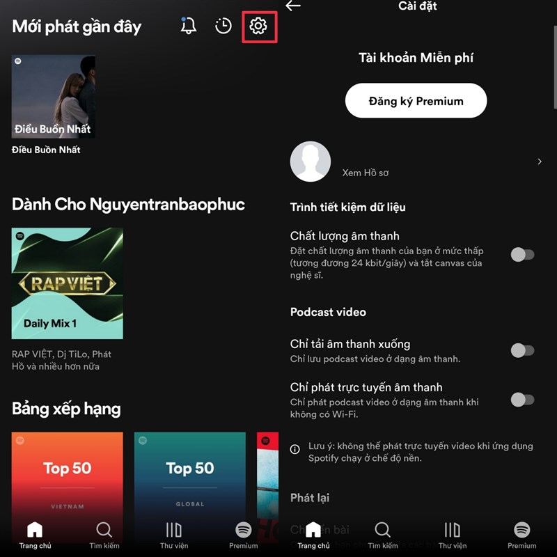 Cách nghe nhạc ở chế độ riêng tư trên Spotify, ẩn trạng thái hoạt động của mình với bạn bè