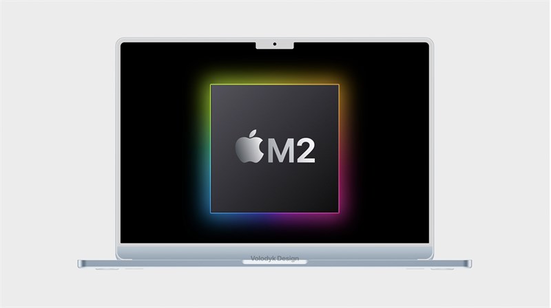 Hình ảnh concept MacBook Air M2