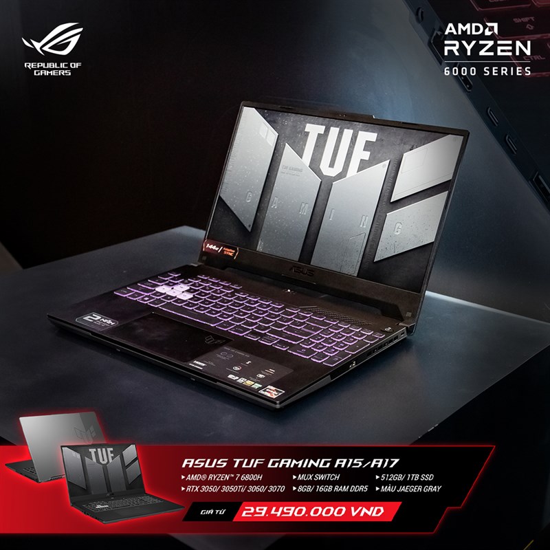 ASUS TUF Gaming A15 ASUS TUF Gaming A15