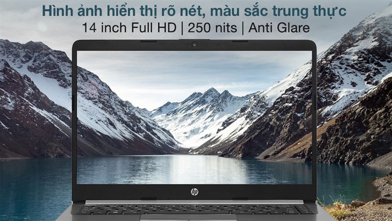 Màn hình 14 inch độ phân giải Full HD hiển thị sắc nét.