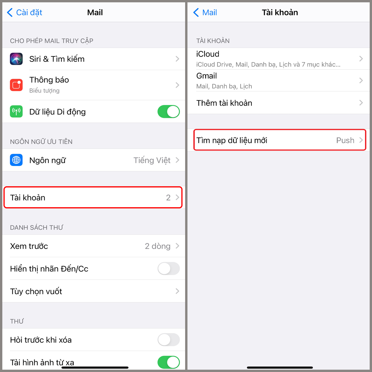 Có tin tức mới muốn đọc, nhưng lại không nhận được email trên iPhone? Đừng lo lắng, hãy xem để khắc phục sự cố và nhận thông báo email mới một cách dễ dàng trên thiết bị của mình.