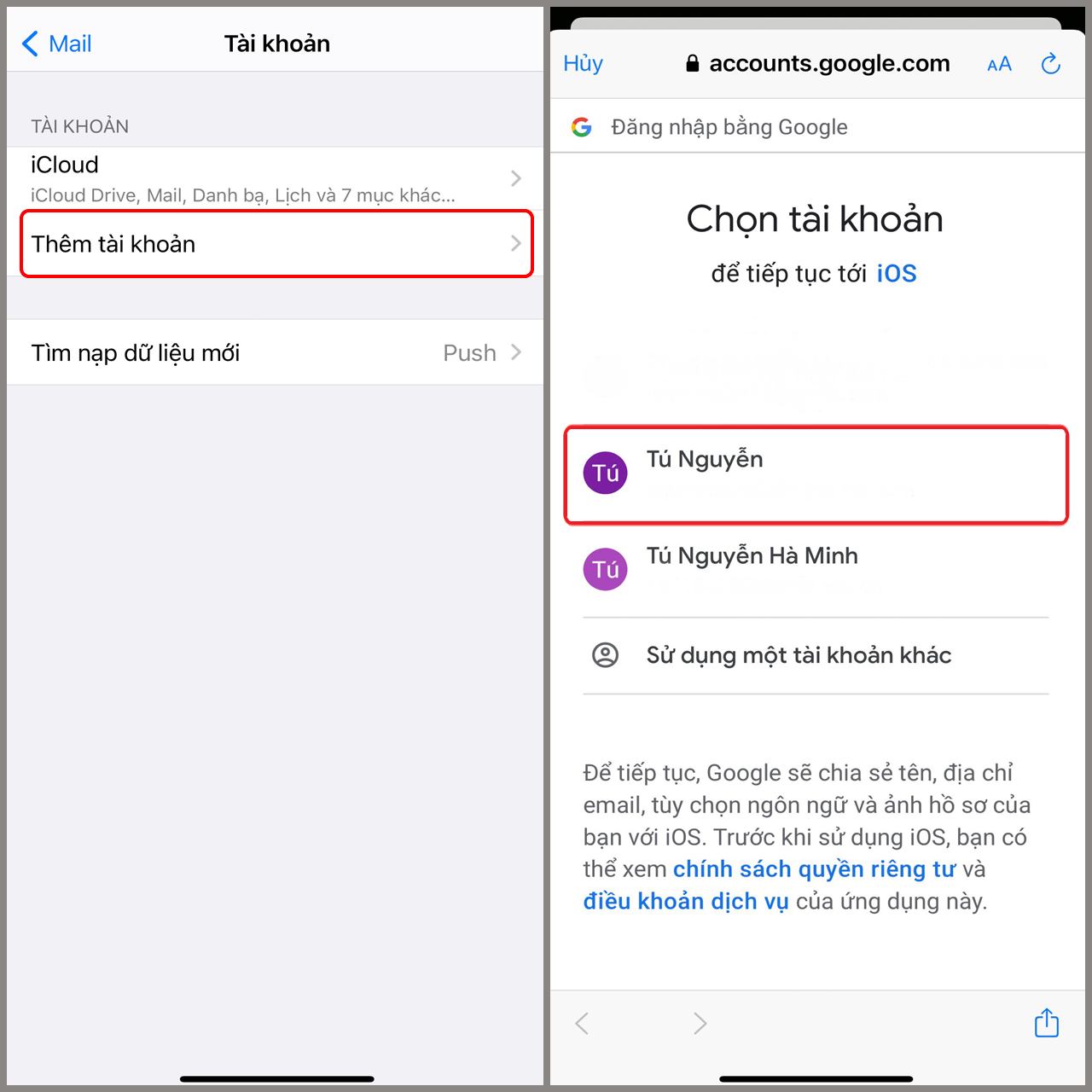 iPhone không nhận được lỗi email mới iPhone không nhận được lỗi email mới