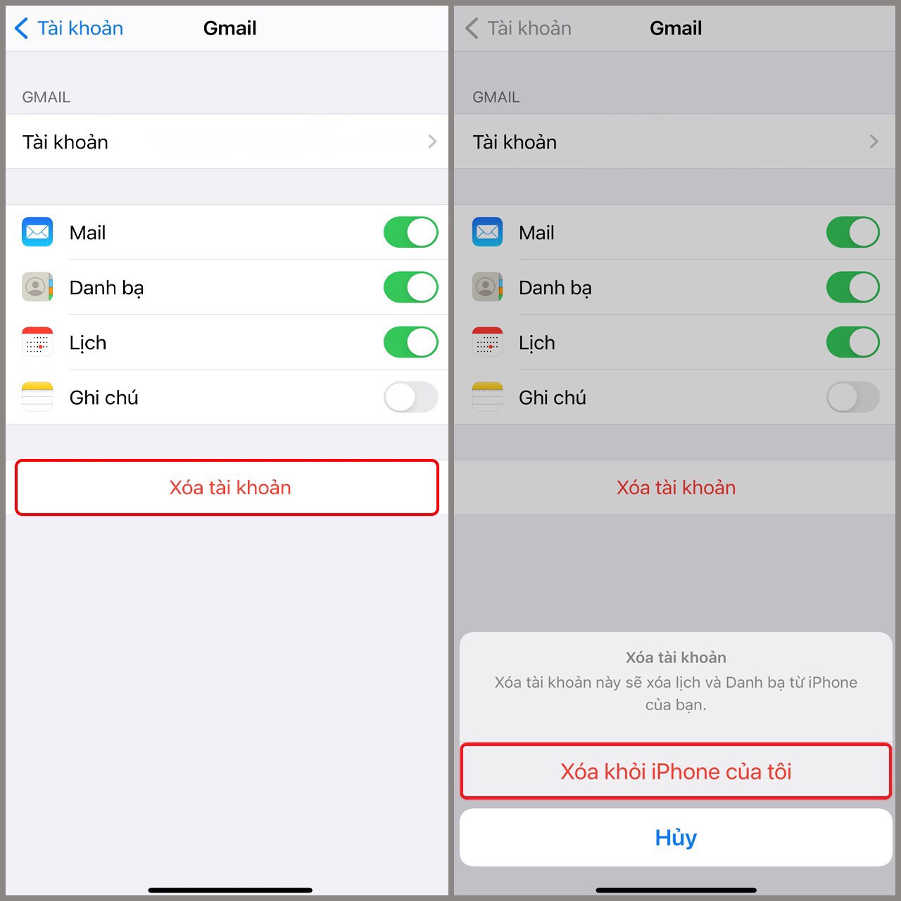 iPhone lỗi không nhận email iPhone lỗi không nhận email