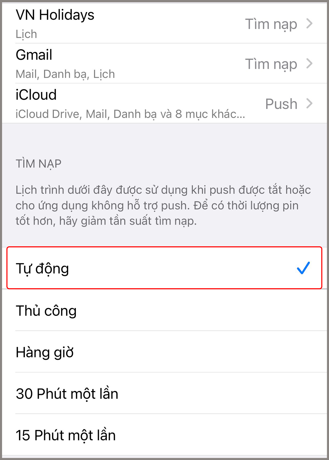iPhone lỗi không nhận email iPhone lỗi không nhận email