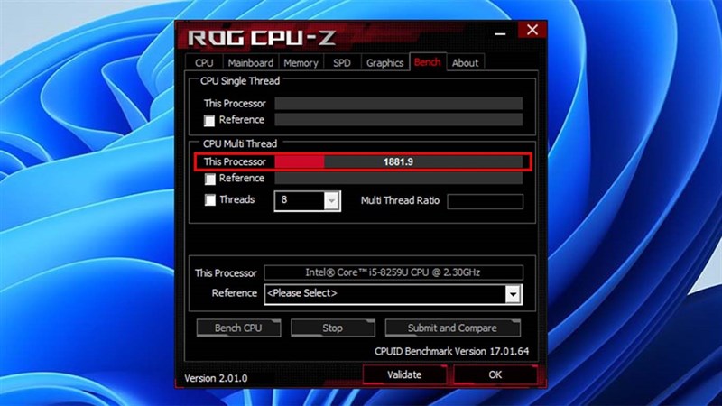 Cách stress test CPU trên Windows 11