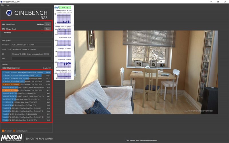 cách kiểm tra sức mạnh CPU trên Windows 11