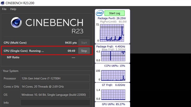 cách kiểm tra sức mạnh CPU trên Windows 11