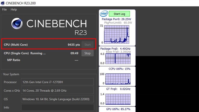 cách kiểm tra sức mạnh CPU trên Windows 11