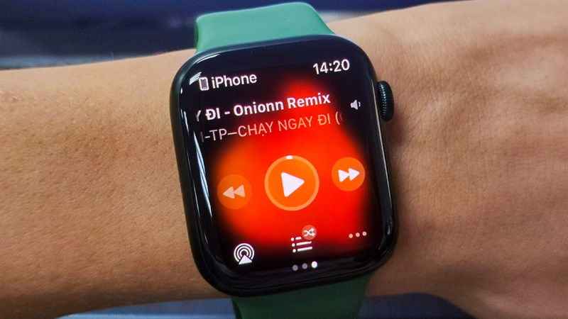 Cách điều khiển nhạc bằng Apple Watch