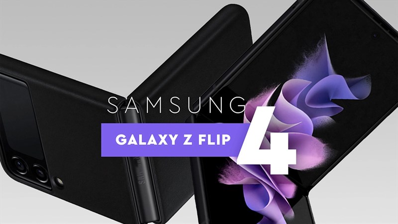 Hình ảnh concept Galaxy Z Flip4 Hình ảnh concept Galaxy Z Flip4
