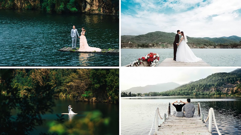 Hồ Xanh - Địa điểm chụp ảnh cưới đẹp tại Đà Nẵng
