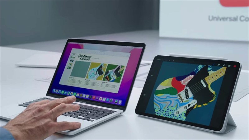 Phiên bản macOS Monterey 12.4 đánh dấu sự xuất hiện chính thức của tính năng Universal Control
