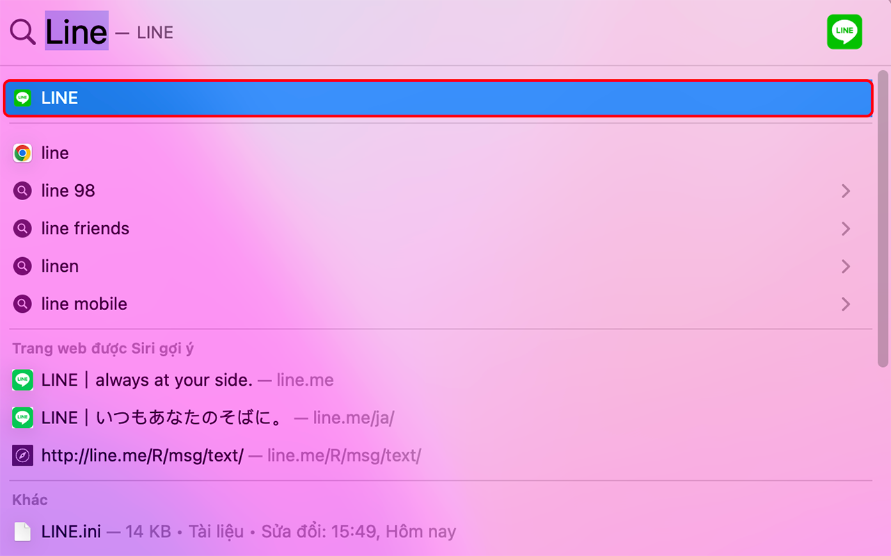 Cách tìm nhanh trên MacBook