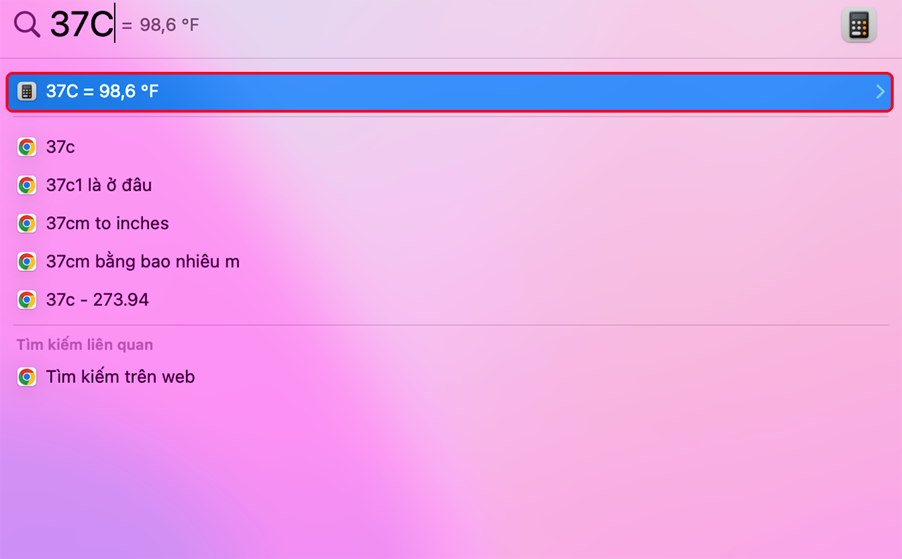 Cách tìm nhanh trên MacBook